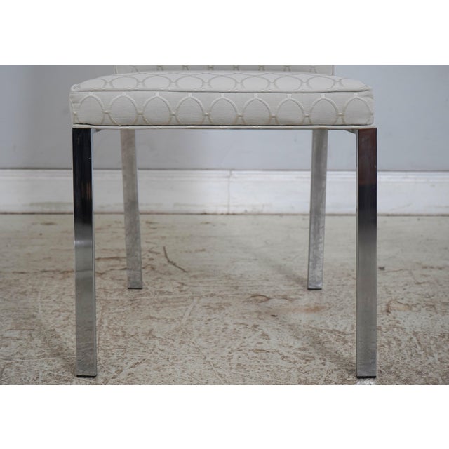 Milo Baughman Glass Top Table & 2 Chairs Dinette Set For Sale - Image 14 of 18