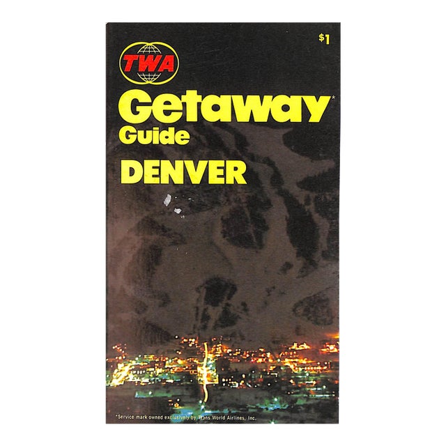 "Twa Getaway Guide Denver" 1971 Casewit, Curtis W. For Sale