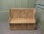 A 20th Century High Back Oak Box Settle The Settle has 3 carved back panels and the seat opens for storage The bench is a...