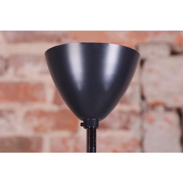 Metal Mid-Century Chandelier in Chrome and Opaline Glass, Czech, 1950s For Sale - Image 7 of 14