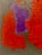 Army Green Original Abstract Expressionist Painting in Gallery Frame For Sale - Image 8 of 13