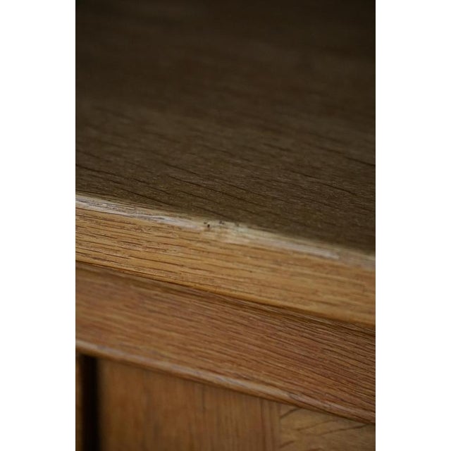 Vintage Danish Oak Sideboard by Henning Kjærnulf, 1950s For Sale - Image 12 of 18