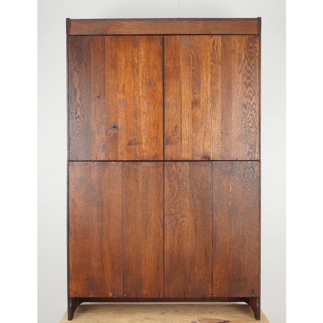 Wood Antique Oak Danner Barrister Bookcase For Sale - Image 7 of 8