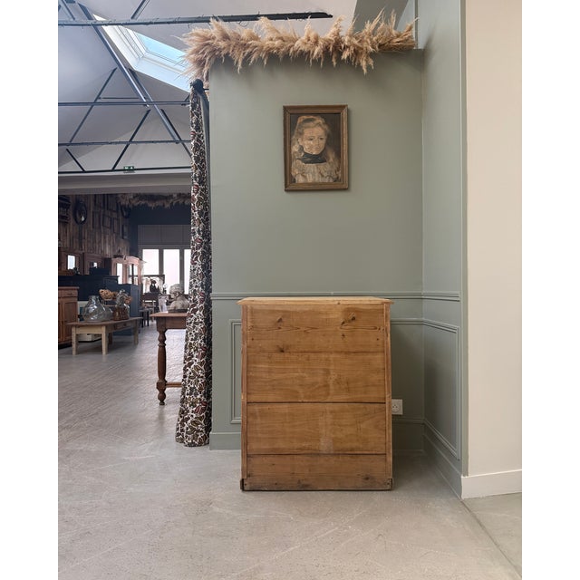 Parisian Pine Sideboard, 1940s For Sale - Image 13 of 16