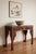 Chinese 19th Century Antique Chinese Hand-Carved Elmwood Console Table - Traditional Wood Peg Joinery For Sale - Image 3 of 6