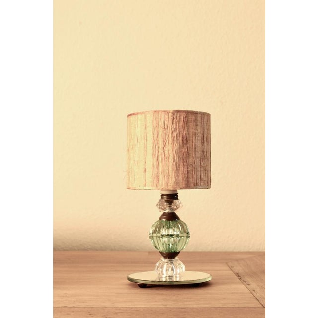 1920s Art Deco Cut Glass Table Lamp, 1920s For Sale - Image 5 of 6