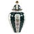 Ceramic Large Porcelain Urn Vase with Siang Noir Decoration by Herend Hungary For Sale - Image 7 of 7