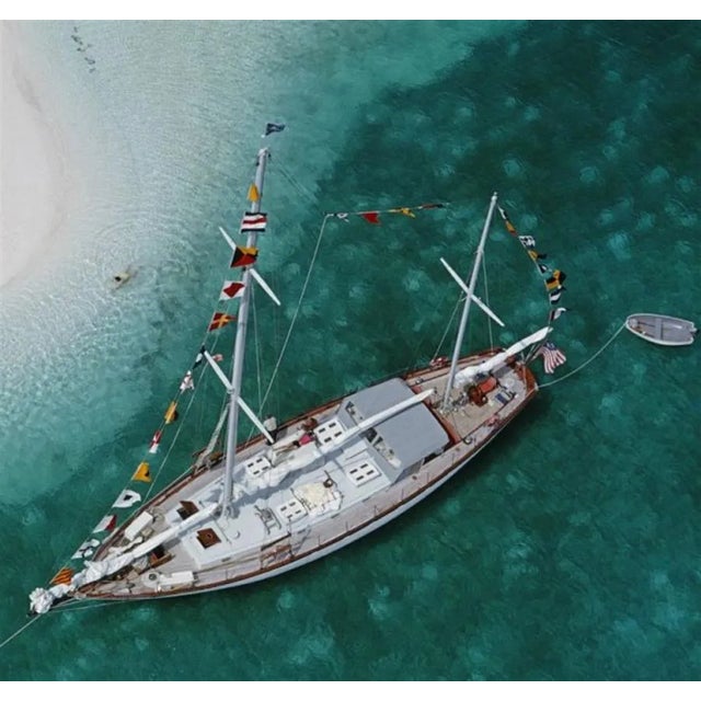Slim Aarons, Charter Ketch, Estate Stamped Photographic Print, 1960 / 2020s For Sale