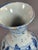 Antique Cantagalli Blue and White Savona Style Maiolica Cabinet Vase, Florence, 1884 For Sale - Image 11 of 13