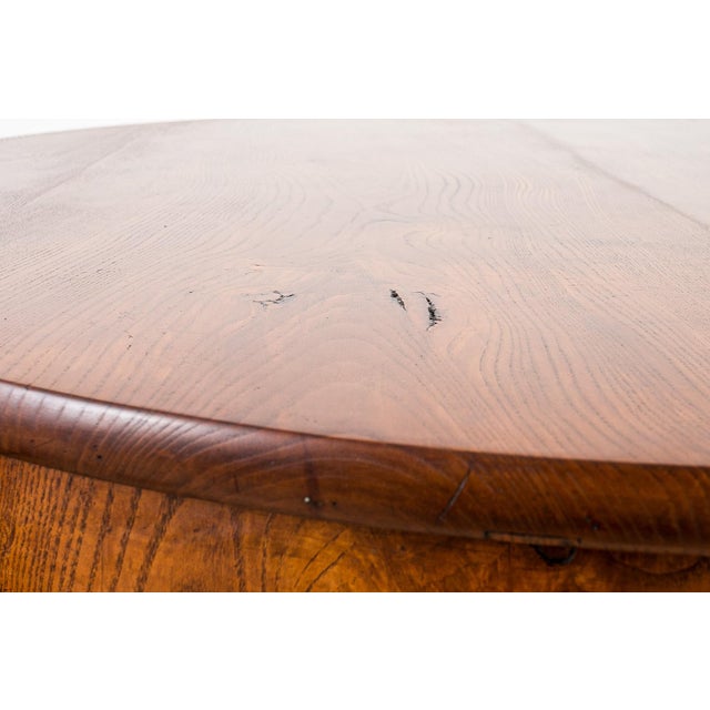 Antique Biedermeier Elm Dining Table, 1800s For Sale - Image 11 of 18
