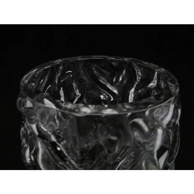 1970s Postmodern Vase from Hortensja Glassworks, Poland, 1970s For Sale - Image 5 of 8