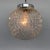 1970s Mid-Century Czechoslovakian Clear Glass Ball Pendant Light, 1970s For Sale - Image 5 of 10