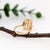Orange 7ct Citrine Ring w Earth Mined Diamonds in Solid 14K Yellow Gold EM 14x10mm For Sale - Image 8 of 10