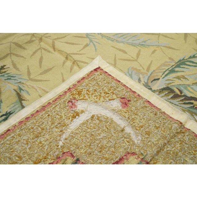 French Aubusson Design Rug 5'10'' X 9'1'' For Sale - Image 10 of 10