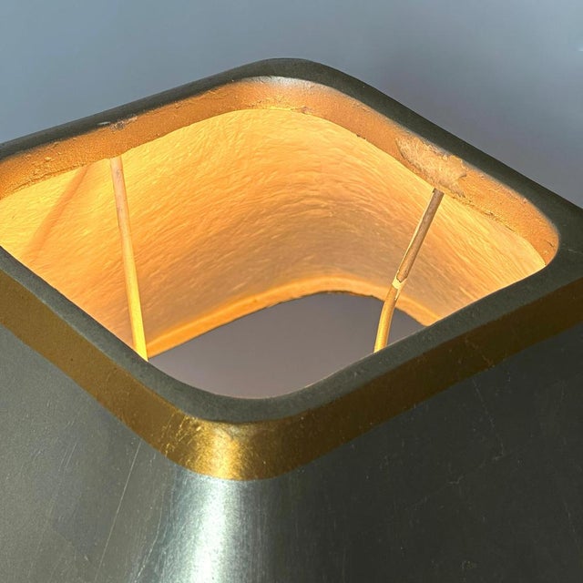 Gilded Palm Tree Lamp by Lam Lee, 1980 For Sale - Image 6 of 10