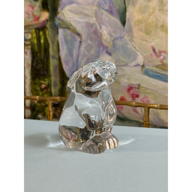 Baccarat Crystal Bunny Rabbit Figurine For Sale In Raleigh - Image 6 of 9