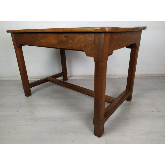 Oak Desk Work Table, 1890s For Sale - Image 3 of 18