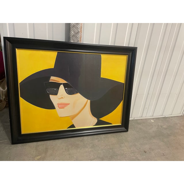 Early 21st Century Alex Katz, Black Hat 2, 2023, Print For Sale - Image 5 of 8