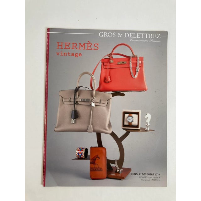 Hermes Vintage Auction Catalog Paris 2014 Published by Gros & Delettrez For Sale - Image 9 of 9