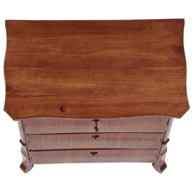 Antique Small Biedermeier Chest of Drawers, 1840 For Sale - Image 6 of 18