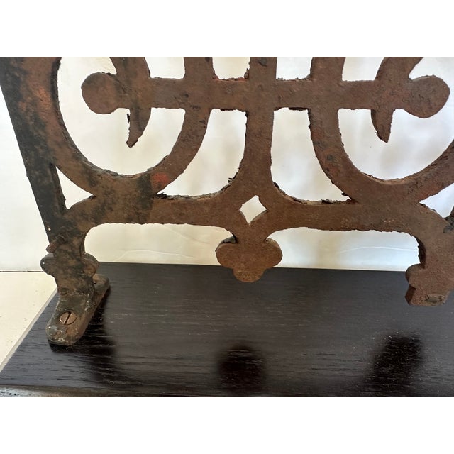 One of a Kind Found Object Iron Fragment Sculpture For Sale In Philadelphia - Image 6 of 8
