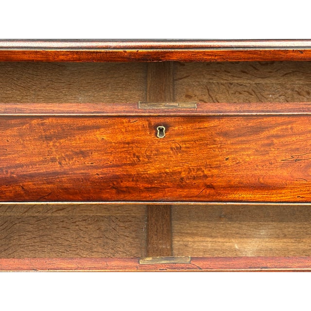 18th Century George III Mahogany Chest on Chest, 1780 For Sale - Image 9 of 12