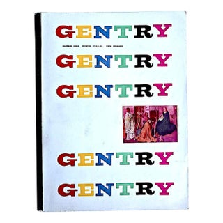 1953 Vintage Gentry Quarterly Magazine Winter Issue No. 9 For Sale