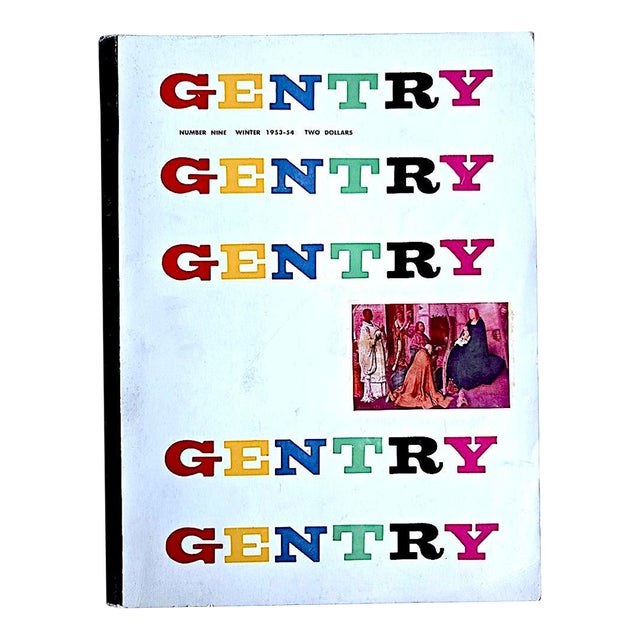 1953 Vintage Gentry Quarterly Magazine Winter Issue No. 9 For Sale