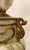 Gilt Lamp With 3-Dimensional Over-Scale Metal Flowers For Sale - Image 9 of 13