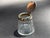 A Vintage Glass Mustard Pot With Lid For Sale In Charlotte - Image 6 of 18