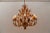 Large Floral 8-Light Ceiling Lamp by Hans Kögl, Germany, 1970s For Sale - Image 9 of 11
