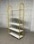 Small Metal and Laminate Bookcase, 1980s For Sale - Image 11 of 14