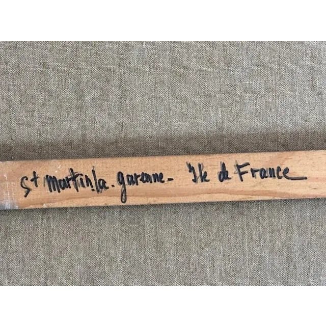 French Village by Ginette Rapp Circa 1950's France For Sale - Image 9 of 11