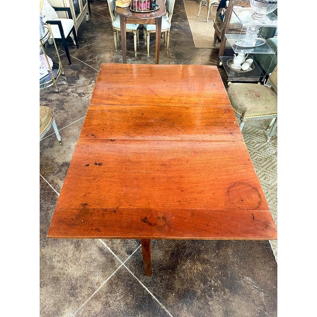 Wood George III Mahogany Drop-Leaf Table For Sale - Image 7 of 7