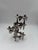 Mid-Century Modern Brutalist Chrome Taper Candleholders by Nagel Stoff for BMF, 1950s, Set of 4 For Sale - Image 9 of 18