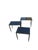 Mid-Century Modern Stitched Leather and Brass Nesting Tables by Jacques Adnet, 1950s, Set of 3 For Sale - Image 3 of 9