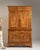 Wood 19th Century France Warm Honey Oak Carved Oak Two-Part Cabinet For Sale - Image 7 of 11