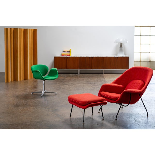 Brown Vintage Sideboards in Indian Rosewood and Carrara Marble by Florence Knoll Bassett for Knoll International, 1960s, Set of 2 For Sale - Image 8 of 18