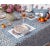 Anna 4-Seat Blue Tablecloth For Sale - Image 4 of 8