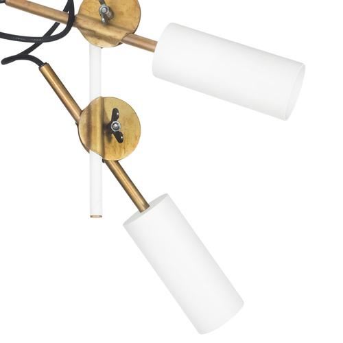 Not Yet Made - Made To Order Brass 3452-4 Stav Spot 2 Ceiling Lamp by Johan Carpner for Konsthantverk For Sale - Image 5 of 7