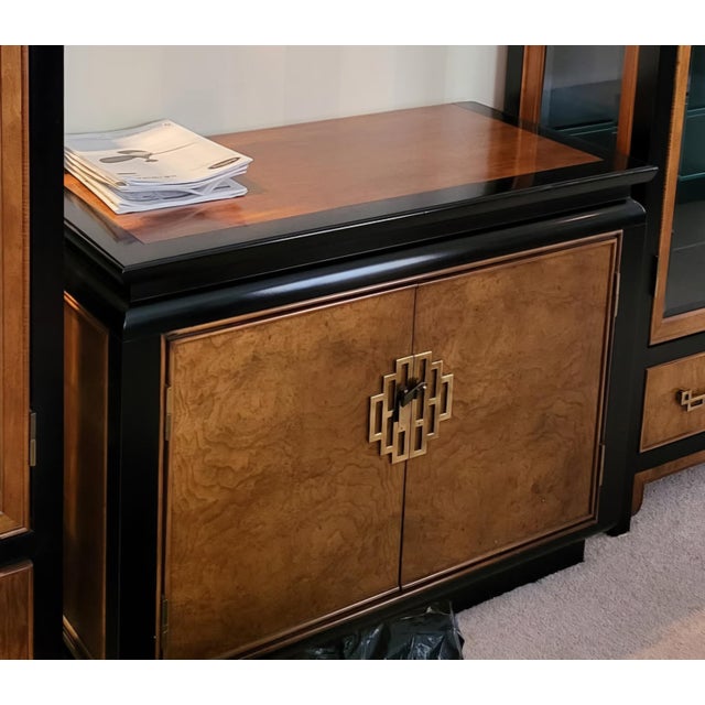 This beautiful vintage buffet with two tone finish would make a great addition to any house.
