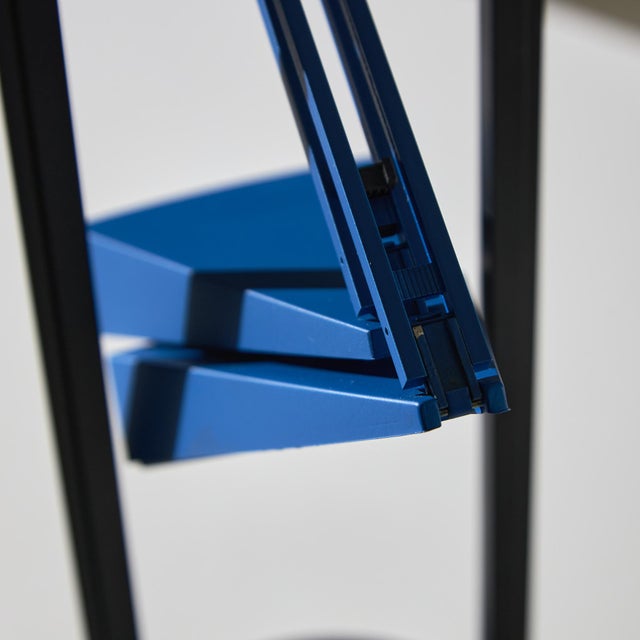 Zoom 50 Blue Desk Lamp by King and Miranda for Arteluce, 1980s For Sale - Image 9 of 16