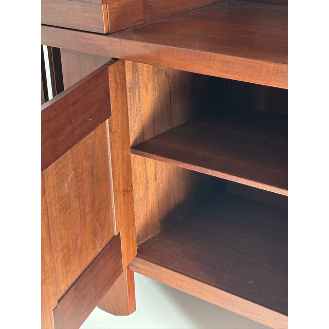 Wood Sideboard by Silvio Coppola for Bernini, 1960s-1970s For Sale - Image 7 of 12