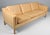 Model 2213 Sofa in Light Aniline Leather attributed to Børge Mogensen for Fredericia, 1960s For Sale - Image 3 of 9