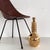 Gorgeous shiny ceramic table lamp designed from Aldo Londi in the 1970s for Bitossi. This shiny, organic ceramic body is...