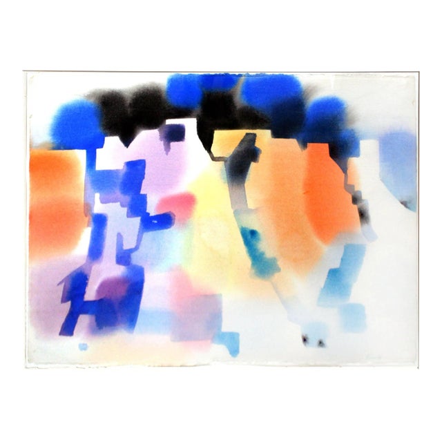 Erle Loran Wyoming Mountains" Abstracted Landscape 1984 For Sale