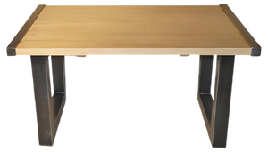 Italian Industrial Maple Dining Table from Officina di Ricerca, 1990s