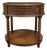 Antique French Oak Barley Twist Standing Planter Jardinière Liner C. 1930s For Sale