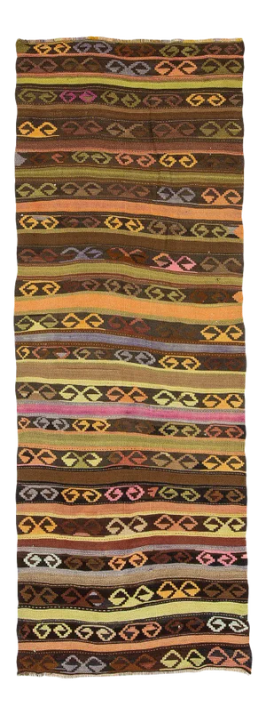 Vintage Turkish Kars Kilim Rug