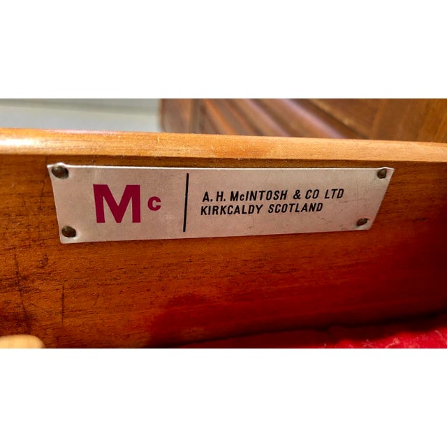 Mid Century Modern Teak Credenza With Louvered Doors | Sideboard by a.h. McIntosh, Made in Scotland, C. 1960’s For Sale - Image 17 of 17